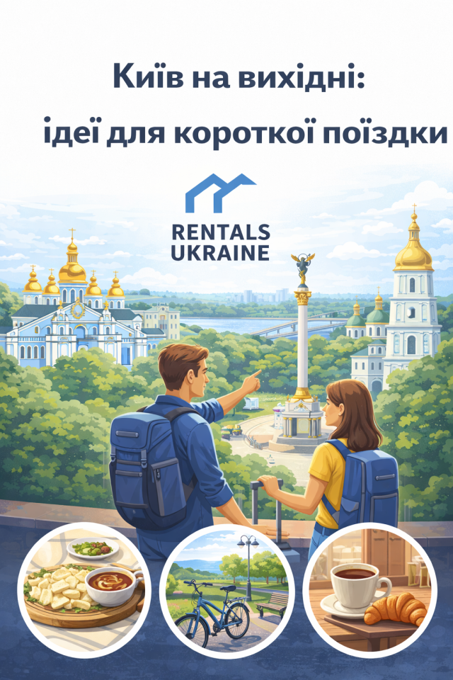 Київ на вихідні: ідеї для короткої поїздки
