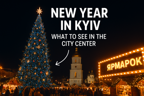 🎄 Новогодний Киев 2025: что посмотреть в центре города, если вы приехали на праздничный уикенд
